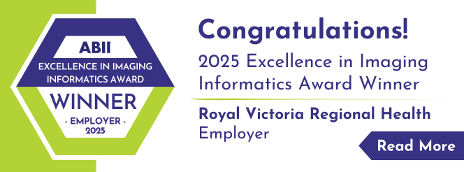 2025 Excellence in Imaging Informatics Award Winner - Royal Victoria Regional Health Centre